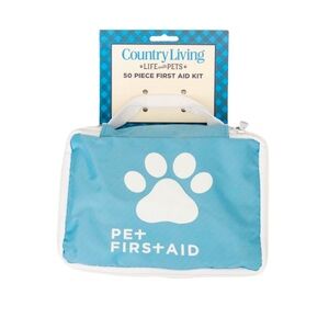 • Country Living • 50-Piece Pet Travel First Aid Kit for Emergencies
